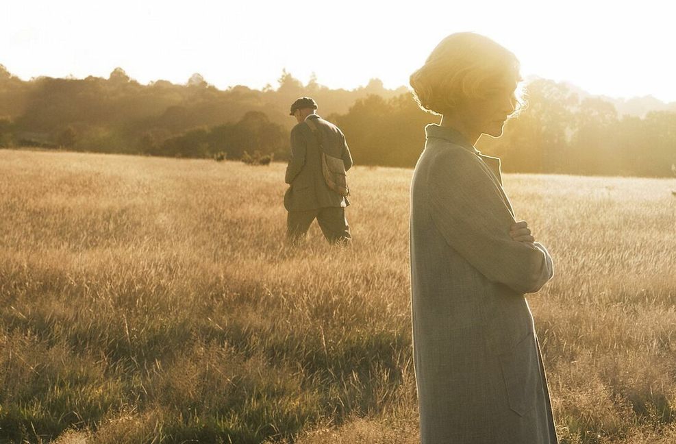 „Die Ausgrabung“: Carey Mulligan und Ralph Fiennes Foto: Netflix/Larry Horricks