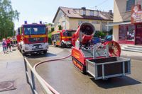 Impressionen von der Blaulichtmeile beim Jubiläumswochenende der Freiwilligen Feuerwehr Maichingen.