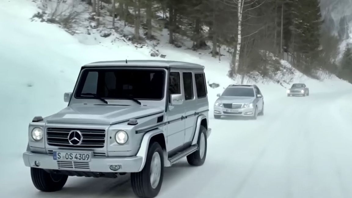 Mercedes-Werbefilm aus einer anderen Zeit