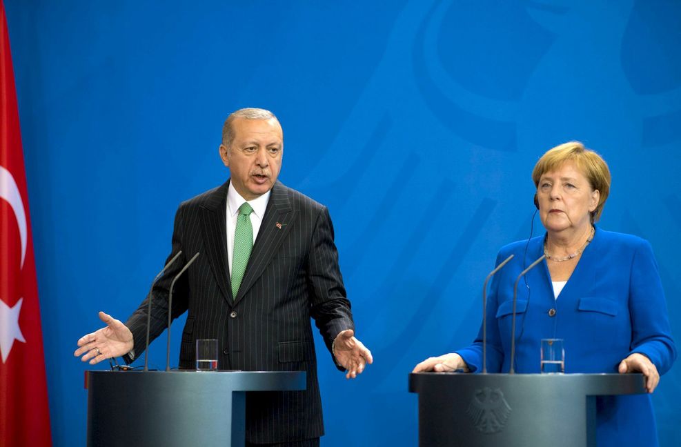 Merkel wird Erdogan an diesem Samstag besuchen.
 Foto: imago/Jens Jeske