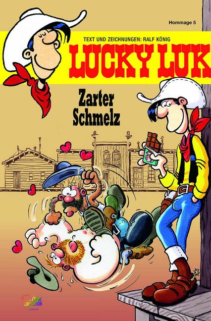 Das Cover von „Zarter Schmelz“. Bild: Lucky Comics 2021