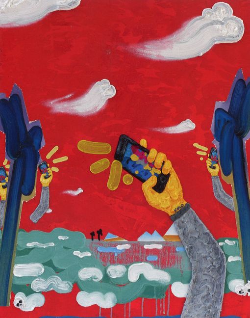 Die Ausstellung von Hell Gette ist in der Sindelfinger Galerie der Stadt auch über Ostern zu sehen.
