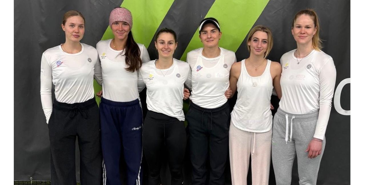 Die Sindelfinger Meisterspielerinnen: Natalie Drobny, Pia Praefke, Meggie Raidt, Maja Issler, Sophie Schorm und Nina Linke (von links). Bild: z