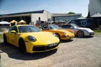 Porsche-Fans waren am Wochenende auf dem Flugfeld bestens aufgehoben.