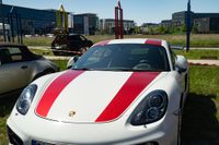 Porsche-Fans waren am Wochenende auf dem Flugfeld bestens aufgehoben.