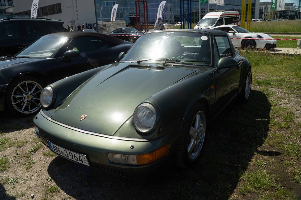 Porsche-Fans waren am Wochenende auf dem Flugfeld bestens aufgehoben.