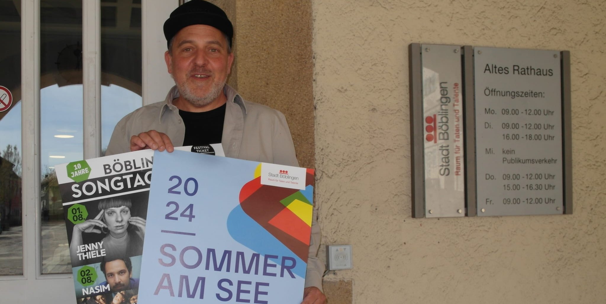 Andreas Wolfer, Organisator der Böblinger Songtage.