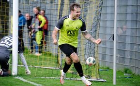 Aidlingens Peter Steimle gelangen zwei Treffer beim 3:2-Sieg gegen den VfL Sindelfingen II.