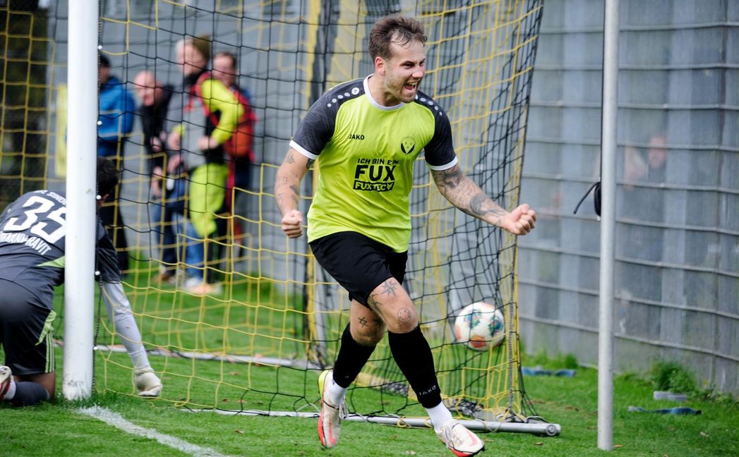 Aidlingens Peter Steimle gelangen zwei Treffer beim 3:2-Sieg gegen den VfL Sindelfingen II.