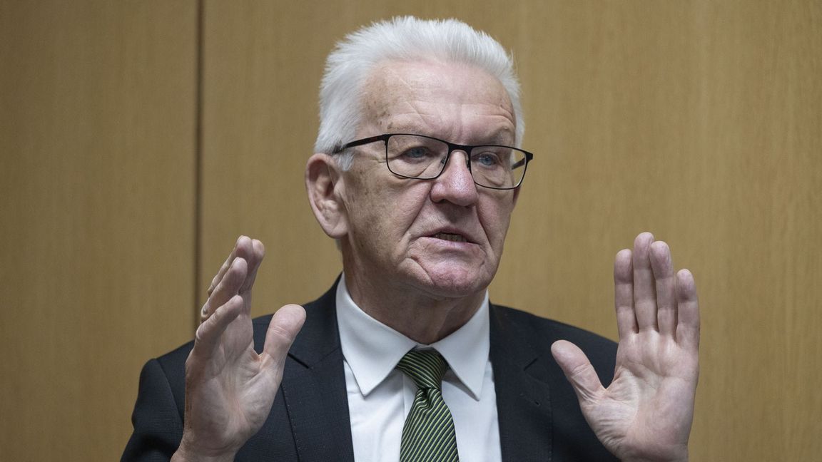 Ministerpräsident Winfried Kretschmann (Grüne) im Gespräch mit unserer Zeitung.