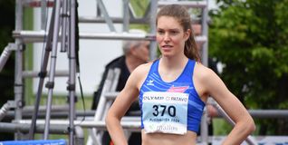Geht mit der sechstschnellsten Zeit über die 400 Meter Hürden an den Start: die Sindelfingerin Lotta Mage. Bild: Schüttke