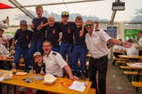 Impressionen vom musikalischen Abschluss des Feuerwehrjubiläums.