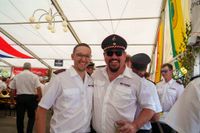 Impressionen vom musikalischen Abschluss des Feuerwehrjubiläums.