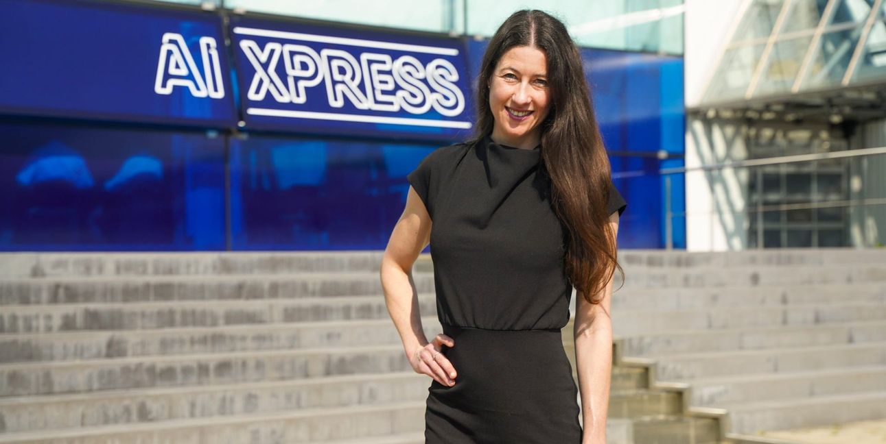 Hat ambitionierte Ziele mit dem AI xpress: Dr. Kathrin Steinbrink, „Head of AI xpress“.