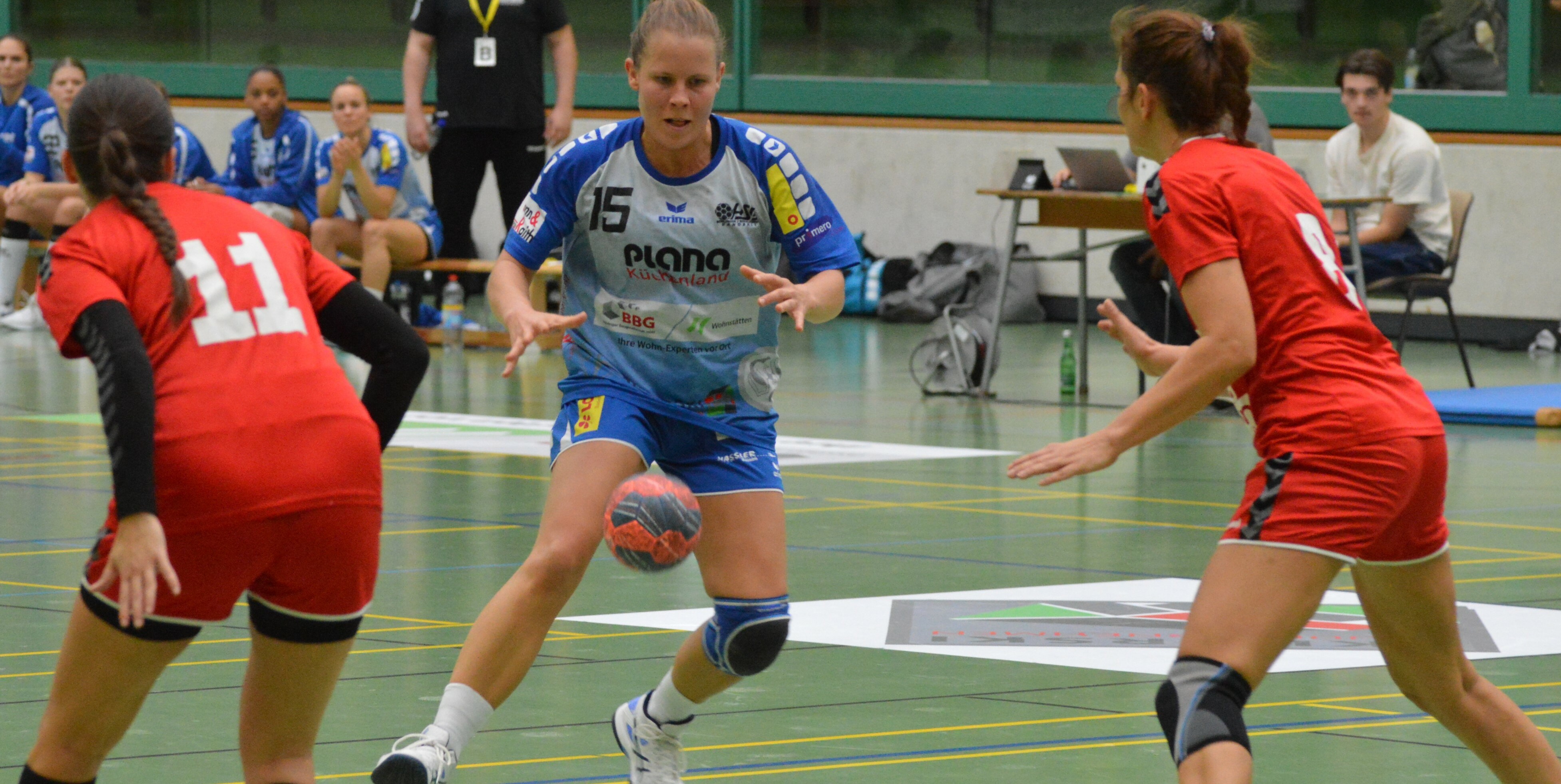 HSG-Kapitänin Anja Weinhardt ist fraglich für das heutige Heimspiel gegen die SF Schwaikheim.Bild: Zvizdiç
