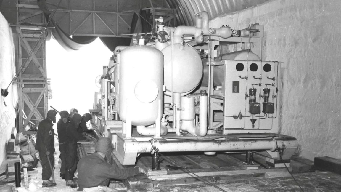 Mobiles Reaktormodul von Camp Century.