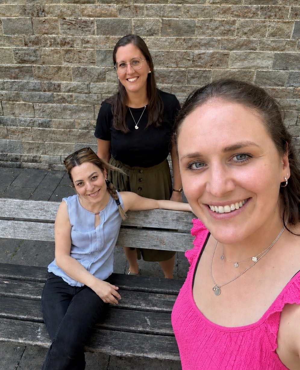 Das Orga-Team der famFAIR Familienmesse Böblingen (von links): Romin Knauß, Leyla Schuster, Romina Hammacher.