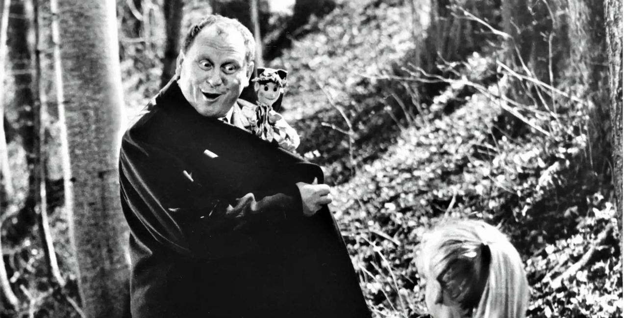 Gert Fröbe in „Es geschah am hellichten Tag“.