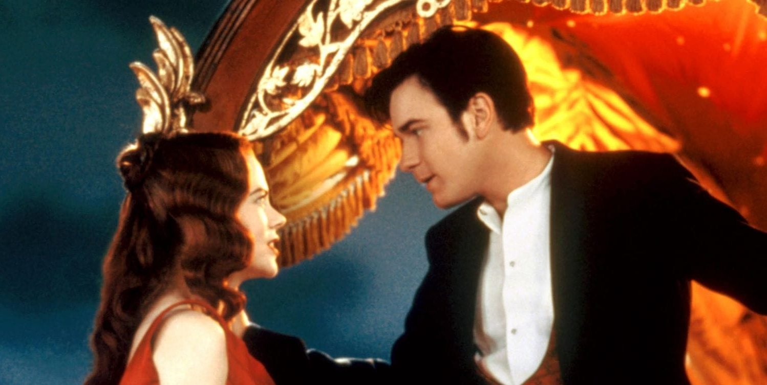 Nicole Kidman und Ewan McGregor in „Moulin Rouge“.