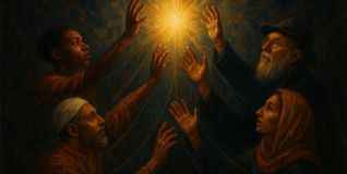 Das Bild „Einheit des Lichts“ von Alia Shahzad.