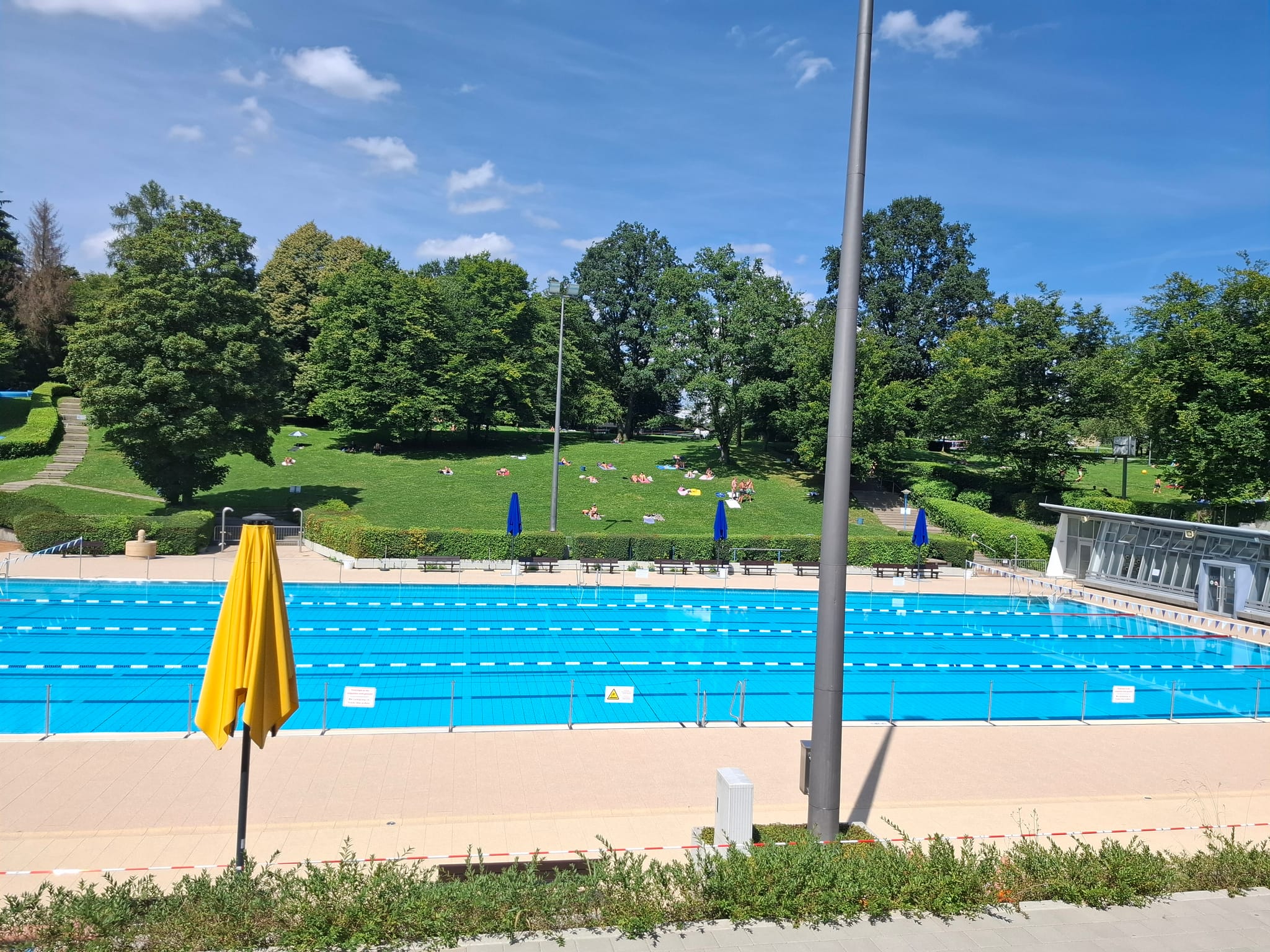 Am Dienstag war das Sportbecken ab 14 Uhr geschlossen. An diesem Wochenende gibt es verkürzte Öffnungszeiten im Sindelfinger Freibad.