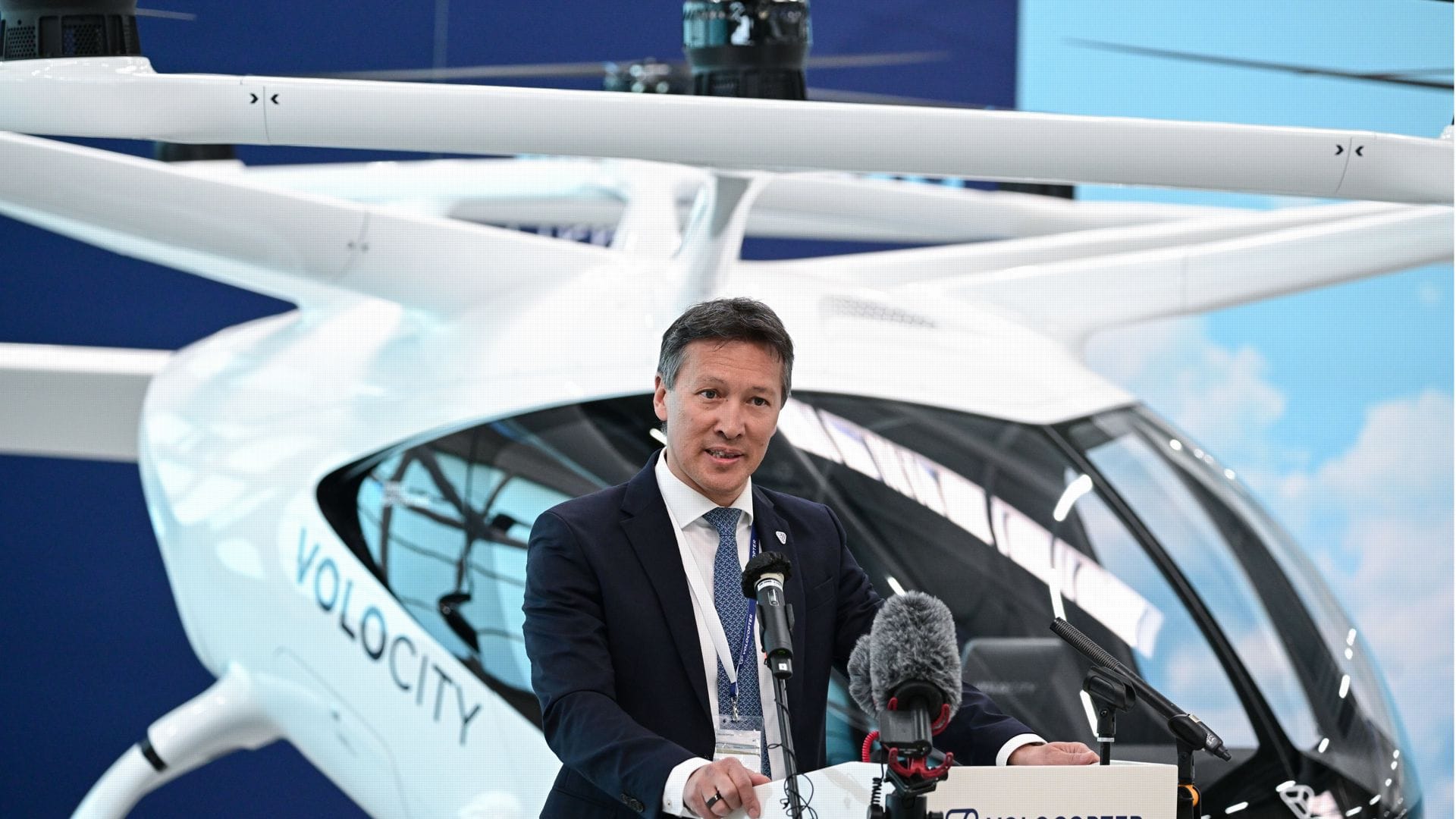 Chef auf Abruf: Geschäftsführer Dirk Hoke verlässt Volocopter zum Ende Februar.