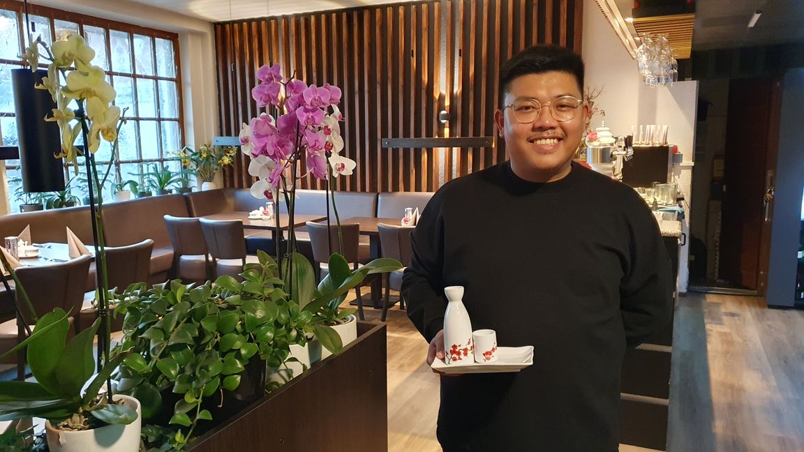 Hieu Vu Duc im frisch renovierten Sai Gon in Maichingen.       Bild: Wegner