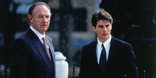 Gene Hackmann (links) und Tom Cruise sind im Thriller "Die Firma" am Sonntag zu sehen.