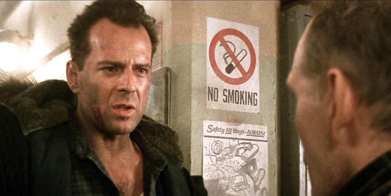 Bruce Willis in „Stirb langsam 2“.