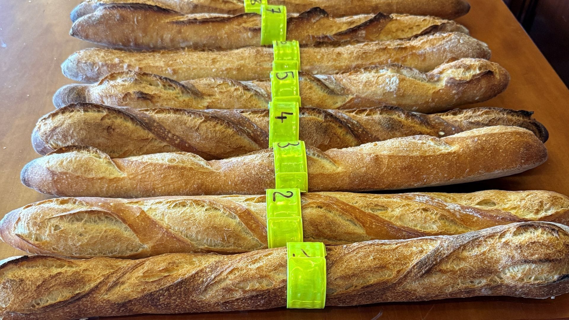 Baguettes sind die beliebteste Brotsorte in Frankreich.