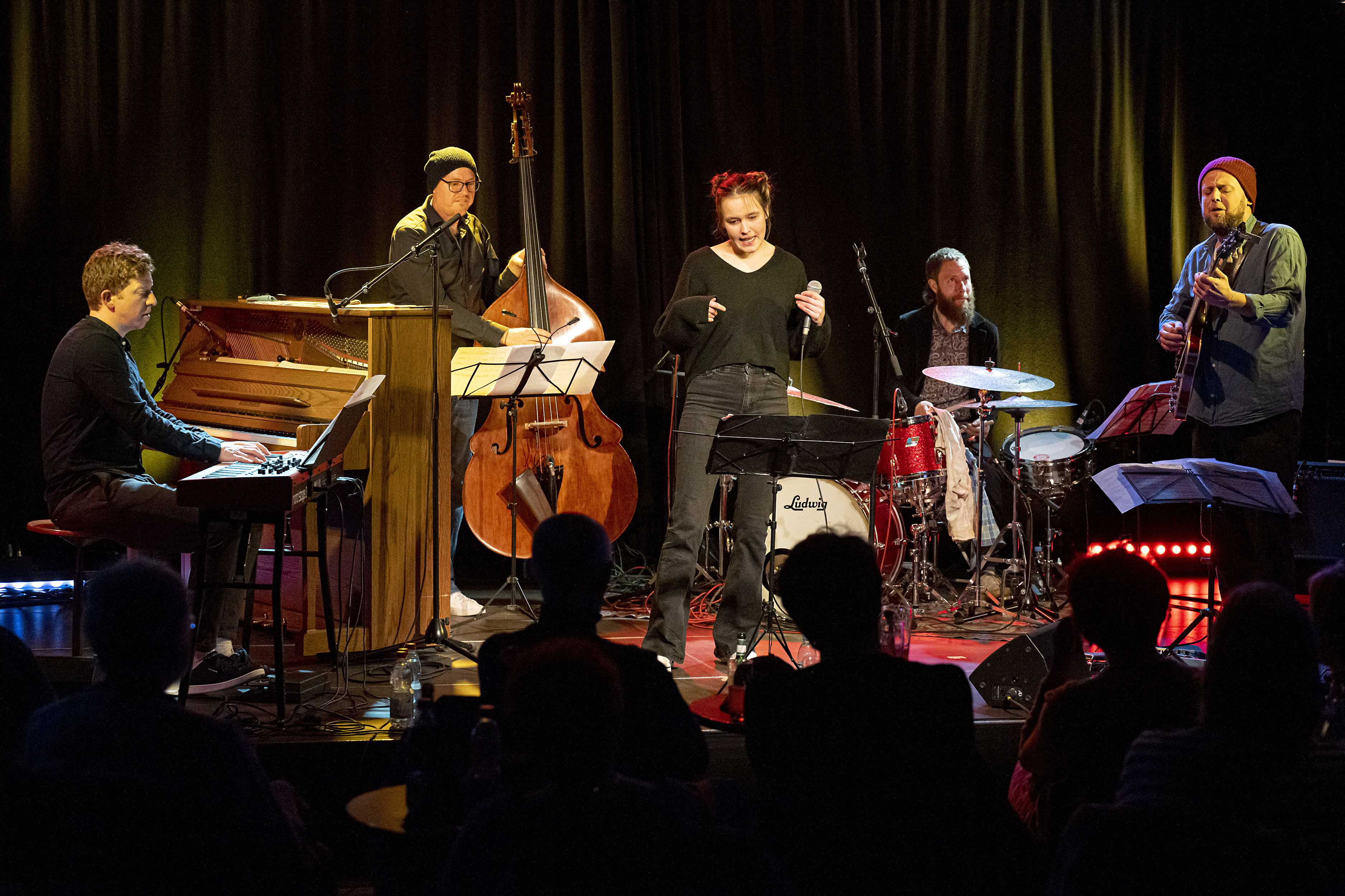 Christoph Neuhaus hat mit seiner Band "Ramblin' Bird" die 9. Jazztage im Pavillon Sindelfingen eröffnet.   Bild: Ortag