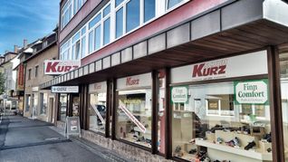 Aus nach 143 Jahren: Das Böblinger Schuhhaus Kurz schließt zum Jahresende. Bild: Hamann