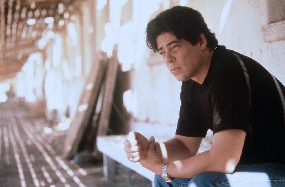 Benicio del Toro in „Traffic - Macht des Kartells“.