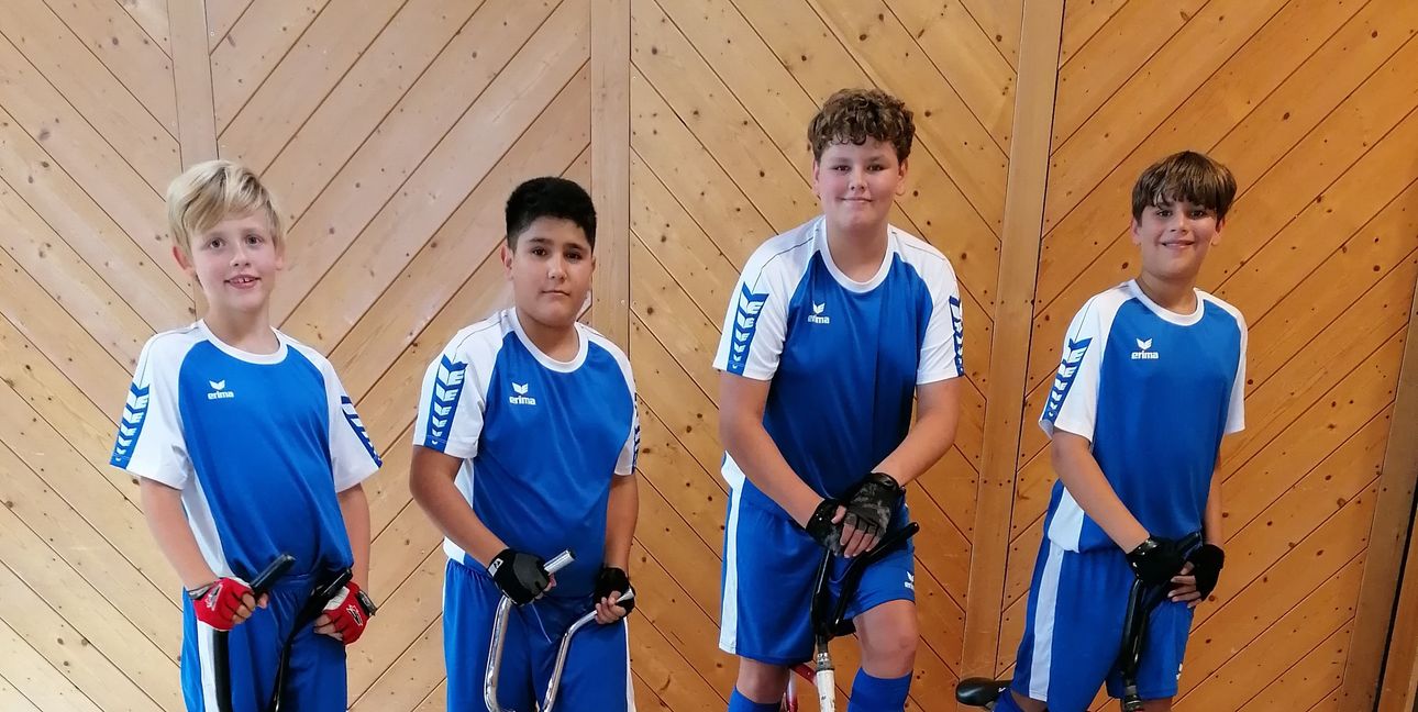 Jakob Ludwig, Tayfun Özdemir, Niklas Ludwig und Jonas Ludwig (von links).Bild: z