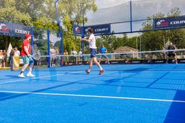 Bei der Sv Böblingen stößt Padel-Tennis auf großes Interesse.