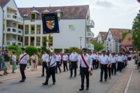 Großer Festumzug 150 Jahre Freiwillige Feuerwehr Maichingen.
