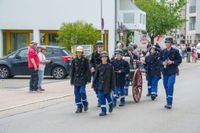 Großer Festumzug 150 Jahre Freiwillige Feuerwehr Maichingen.