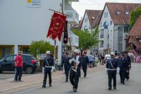 Großer Festumzug 150 Jahre Freiwillige Feuerwehr Maichingen.