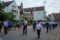 Großer Festumzug 150 Jahre Freiwillige Feuerwehr Maichingen.