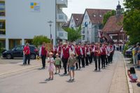 Großer Festumzug 150 Jahre Freiwillige Feuerwehr Maichingen.