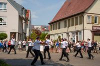 Großer Festumzug 150 Jahre Freiwillige Feuerwehr Maichingen.