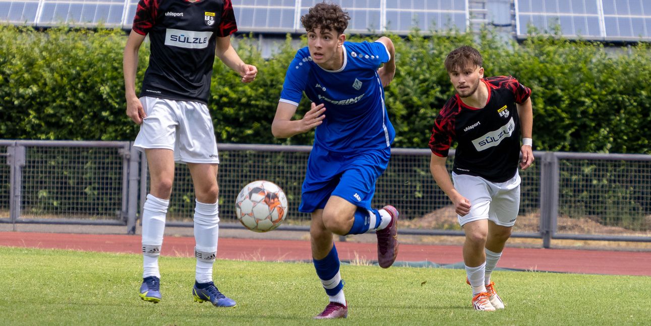 Luka Bilac erzielte mit dem 1:0 in Zimmern das erste Tor für die SV Böblingen nach der Winterpause.