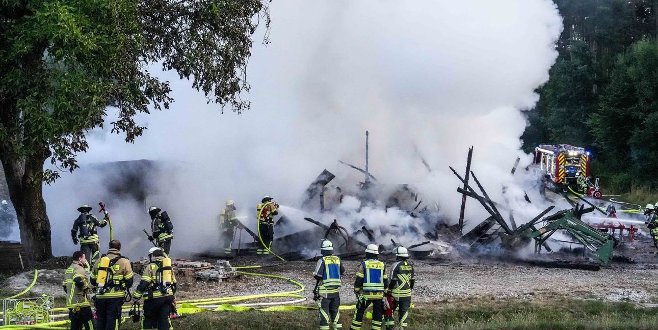 Die Feuerwehr konnte nichts mehr retten.