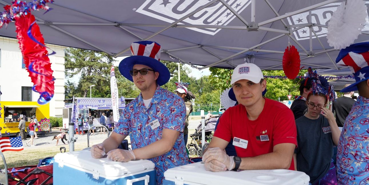 Die US-Amerikaner freuen sich auf Gäste am Freitag.