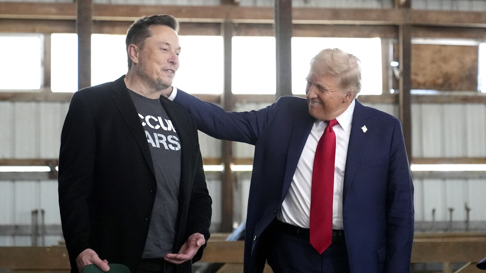 Elon Musk und Donald Trump.