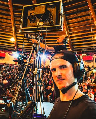 Philip Fricker im Circus Krone.