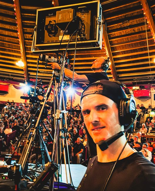 Philip Fricker im Circus Krone.