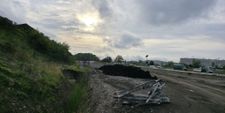 Wieder gibt es einen Bombe aus dem Zweiten Weltkrieg an der Autobahn.