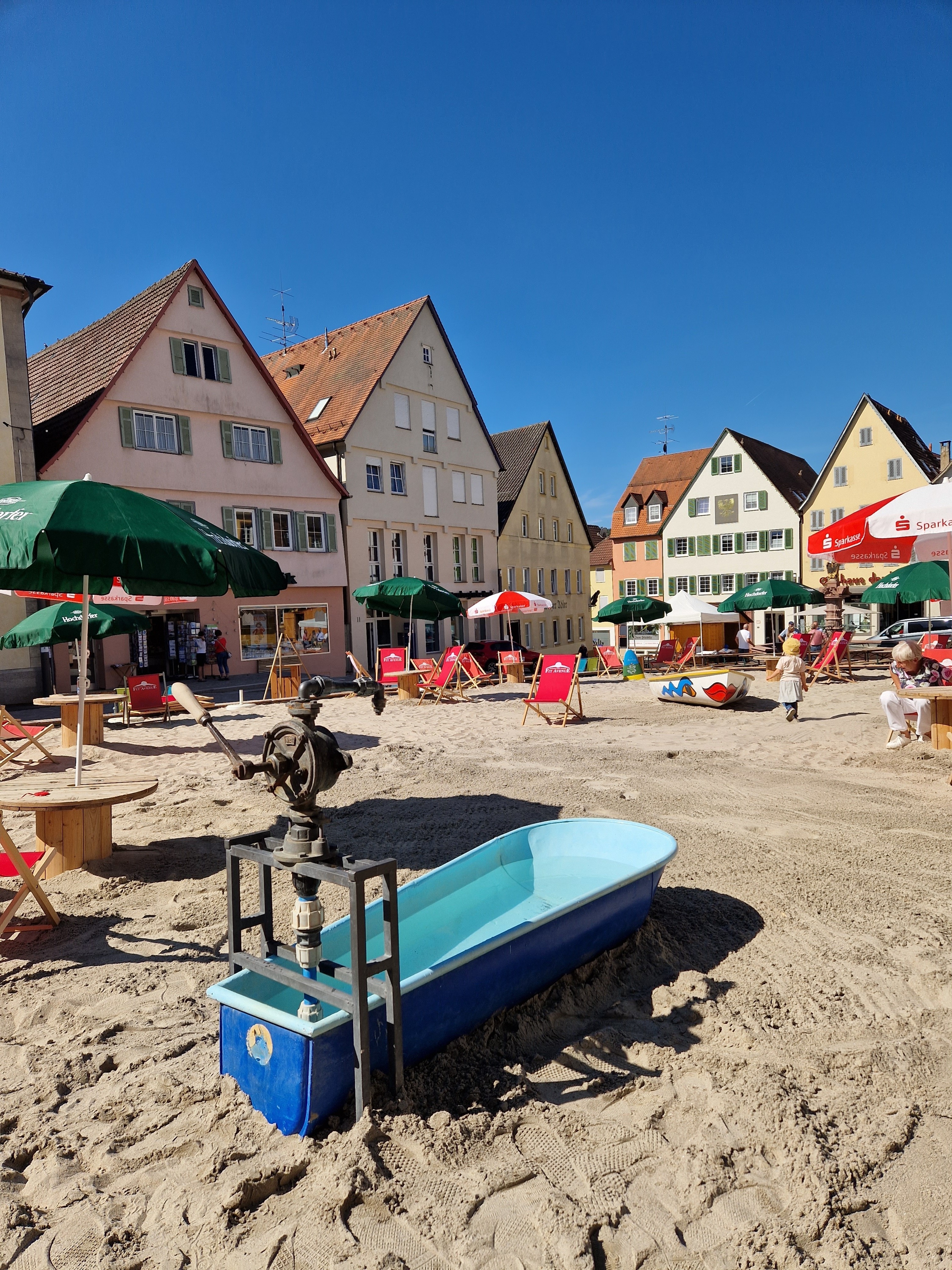 Am Samstag, 8. Juli beginnt der Strandsommer in Weil der Stadt. Bild: z