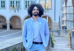 Lucas Guimarães de Macedo möchte OB in Böblingen werden.